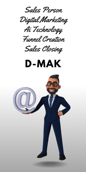 Sales and Marketing is a one-month business management course offered by D-MAK Academy.
