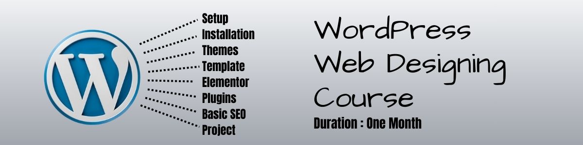 D-MAK Academy provides wordpress web designing course duration one month